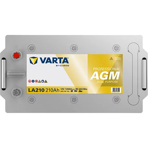 VARTA A2 PROMOTIVE AGM Batteri 12V 170AH 1000CCA (513x223x203/223mm) +vänster