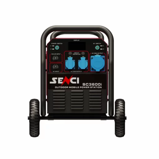 SENCI Lithium LPS 3840Wh Power Station med 3600W (7200W) sinus inverter - HD Utomhusbruk
