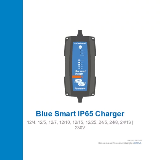 VICTRON Blue Smart IP65 Batteriladdare 12V 15A m/Bluetooth 12/15