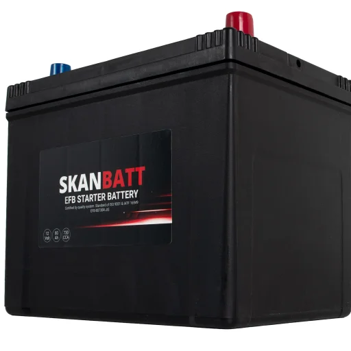SKANBATT EFB Startbatteri 12V 80AH 730CCA (260x174x225mm) +Höger