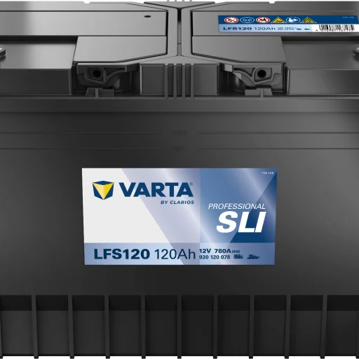VARTA LFS120 Fritidsbatteri 12V 120AH 780CCA (349x175x236mm) +vänster