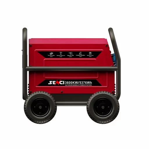 SENCI Lithium LPS 3840Wh Power Station med 3600W (7200W) sinus inverter - HD Utomhusbruk
