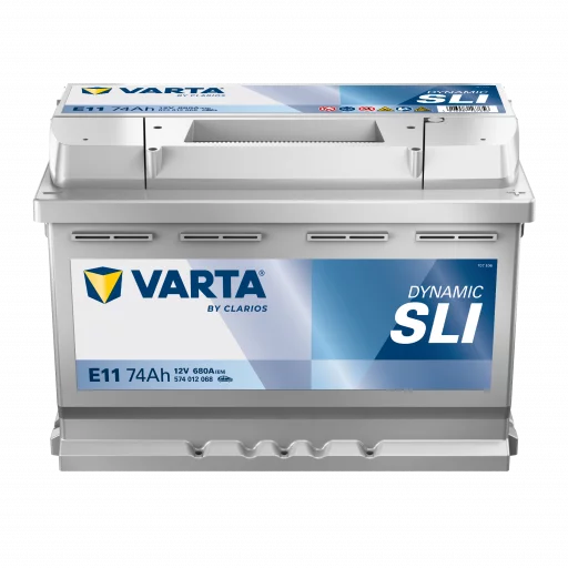 VARTA E11 DYNAMIC SLI Batteri 12V 74AH 680CCA (278x175x190/190mm) +höger