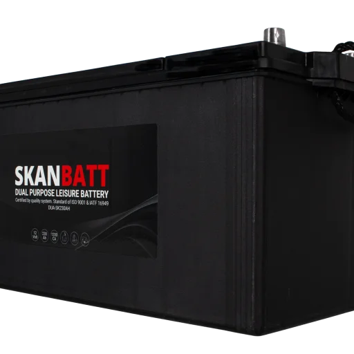 SKANBATT Dual Purpose 12V 230AH  1330CA (513x276x239mm) +Vänster