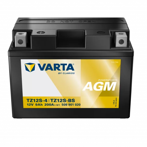 VARTA AGM MC Batteri 12V 9AH 200CCA (150x87x110mm) +vänster TZ12S-BS
