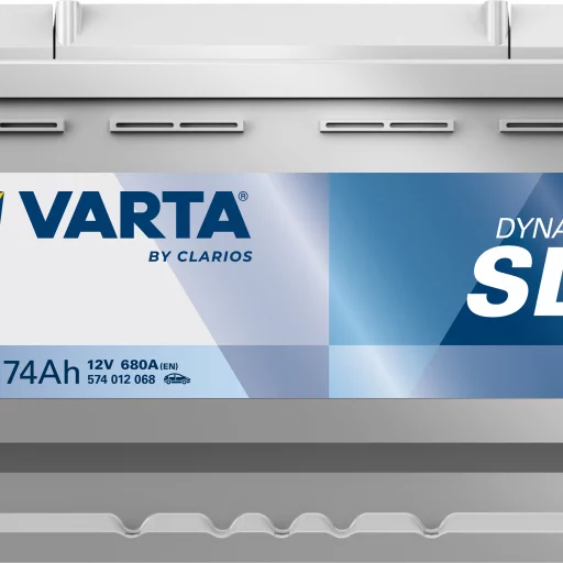 VARTA E11 DYNAMIC SLI Batteri 12V 74AH 680CCA (278x175x190/190mm) +höger
