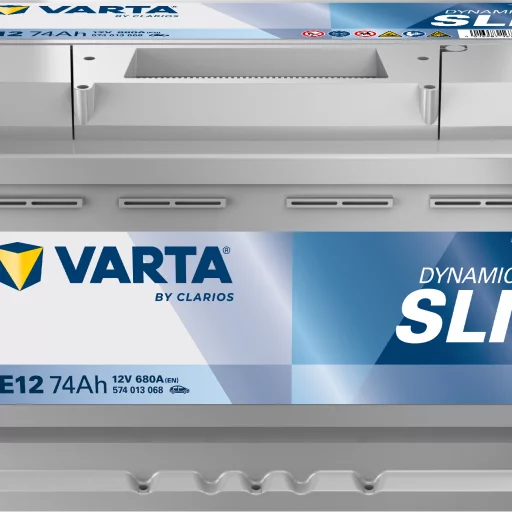 VARTA E12 DYNAMIC SLI Batteri 12V 74AH 680CCA (278x175x190/190mm) +vänster