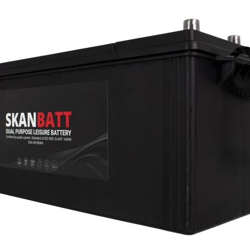 SKANBATT Dual Purpose 12V 180AH  1230CA (513x224x218mm) +Vänster