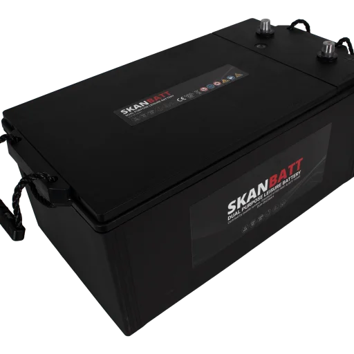 SKANBATT Dual Purpose 12V 230AH  1330CA (513x276x239mm) +Vänster