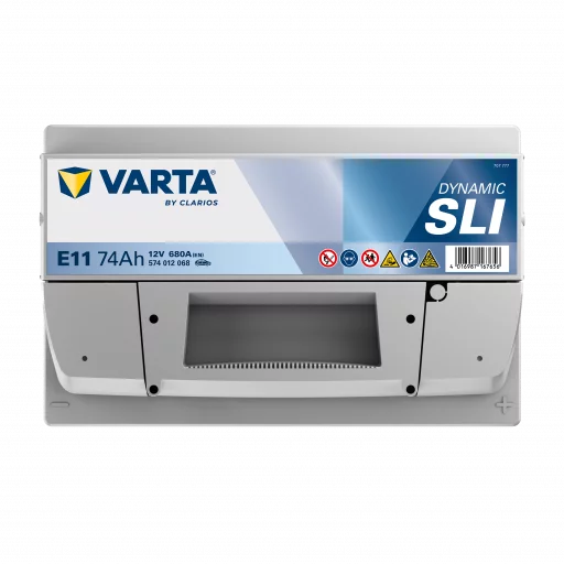 VARTA E11 DYNAMIC SLI Batteri 12V 74AH 680CCA (278x175x190/190mm) +höger