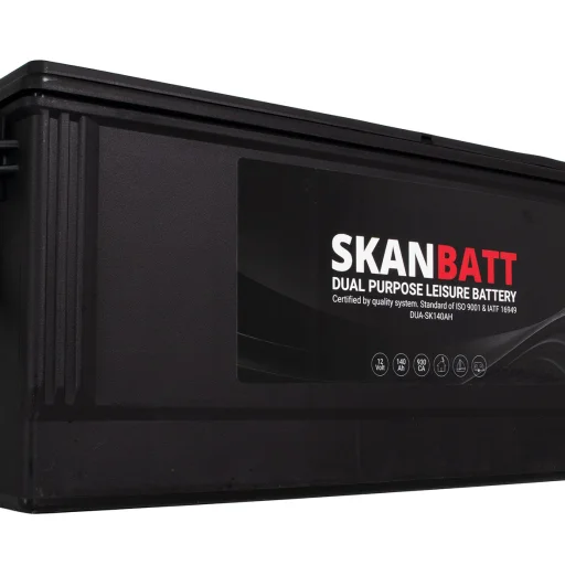 SKANBATT Dual Purpose 12V 140AH  930CA (513x189x223mm) +Vänster