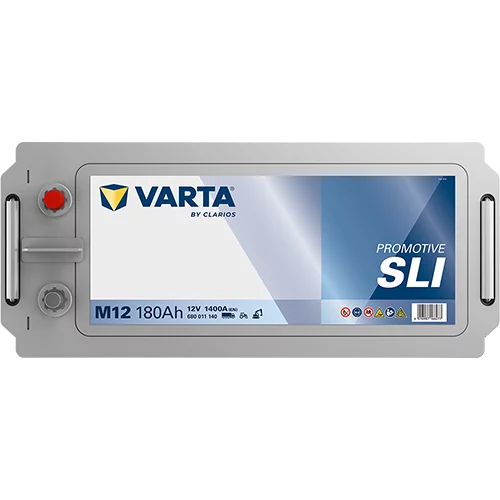 VARTA M12 PROMOTIVE SLI Batteri 12V 180Ah 1400CCA (513x223x223mm) +vänster