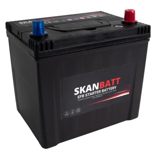SKANBATT EFB Startbatteri 12V 73AH 630CCA (232x173x225mm) +Höger
