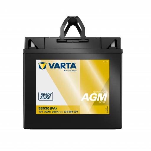 VARTA 53030 (FA) AGM MC Batteri 12V 30AH 300CCA (184x124x170mm) +höger
