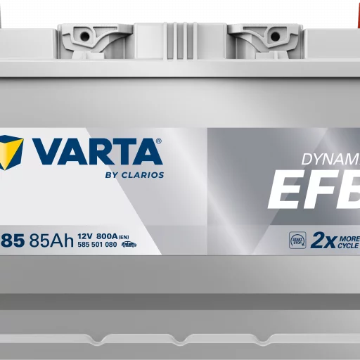VARTA N85 DYNAMIC EFB Batteri 12V 85AH 800CCA (306x173x225mm) +höger