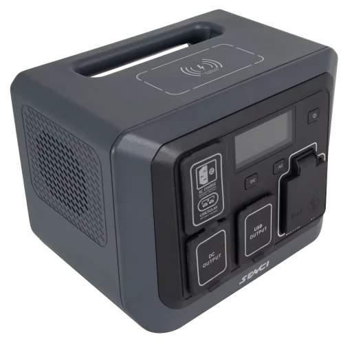 SENCI Lithium LPS 268Wh Power Station med 600W (1200W) sinus inverter