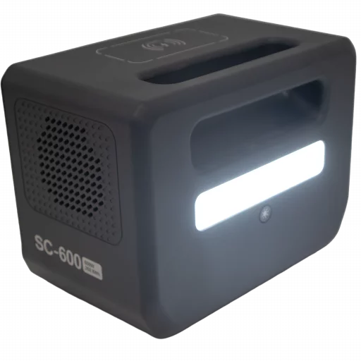 SENCI Lithium LPS 268Wh Power Station med 600W (1200W) sinus inverter