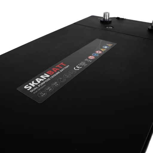 SKANBATT Dual Purpose 12V 230AH  1330CA (513x276x239mm) +Vänster