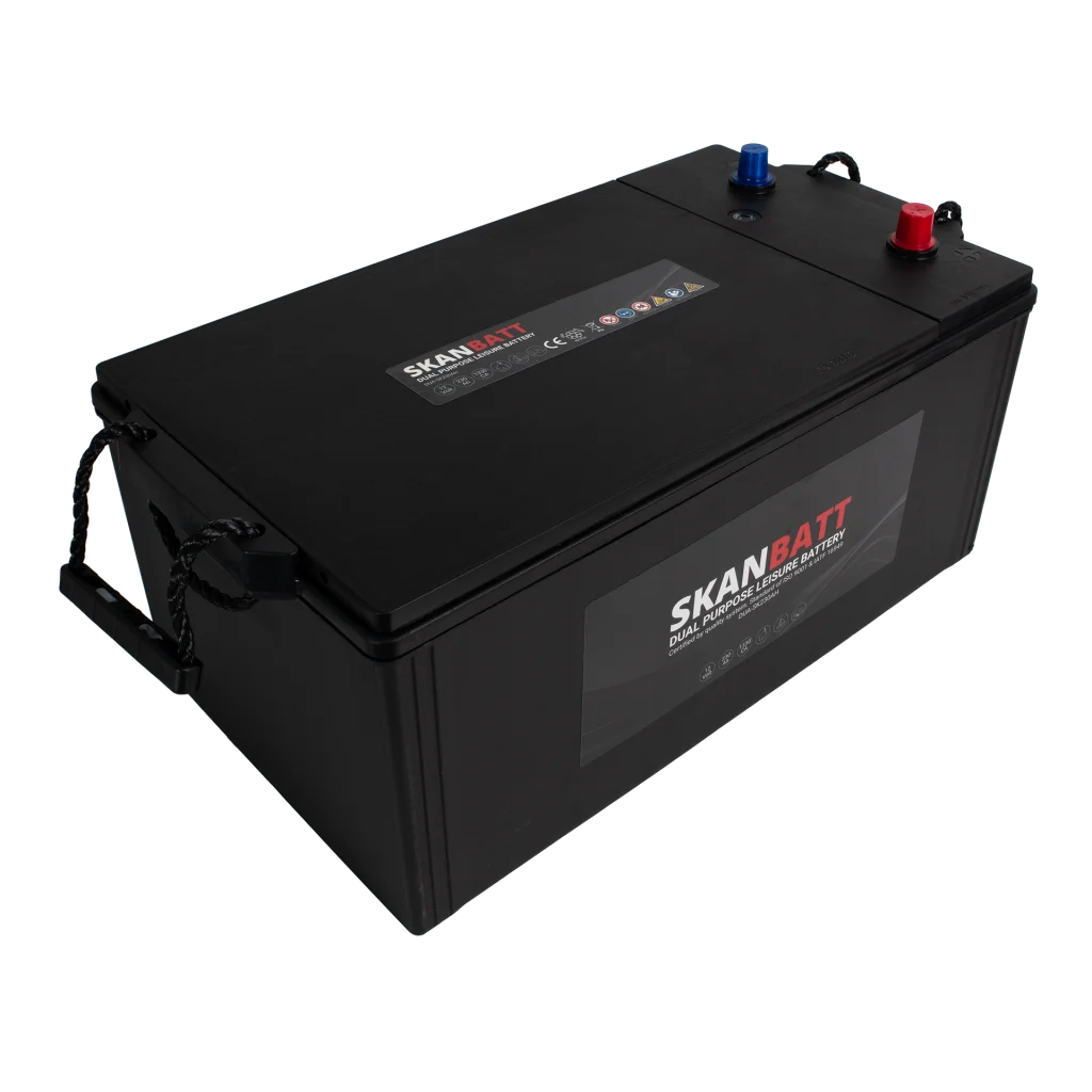 SKANBATT Dual Purpose 12V 230AH  1330CA (513x276x239mm) +Vänster