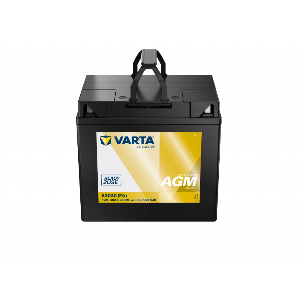 VARTA 53030 (FA) AGM MC Batteri 12V 30AH 300CCA (184x124x170mm) +höger