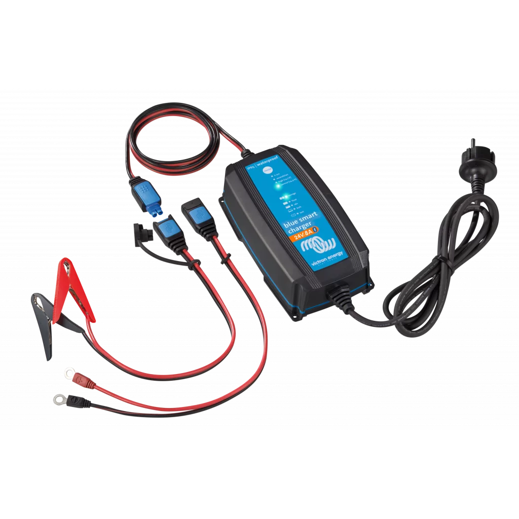 VICTRON Blue Smart IP65 Batteriladdare 24V 8A med Bluetooth