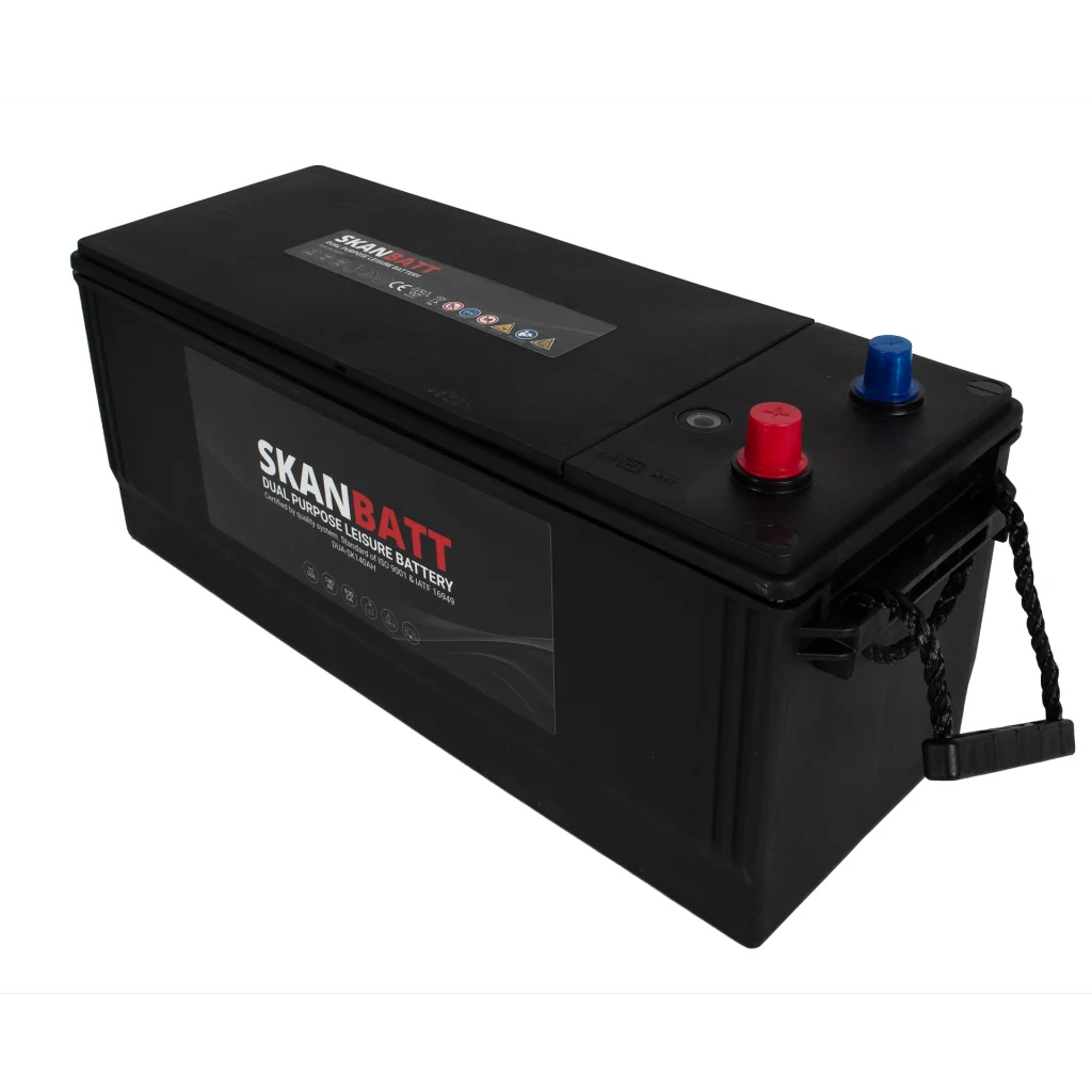 SKANBATT Dual Purpose 12V 140AH  930CA (513x189x223mm) +Vänster