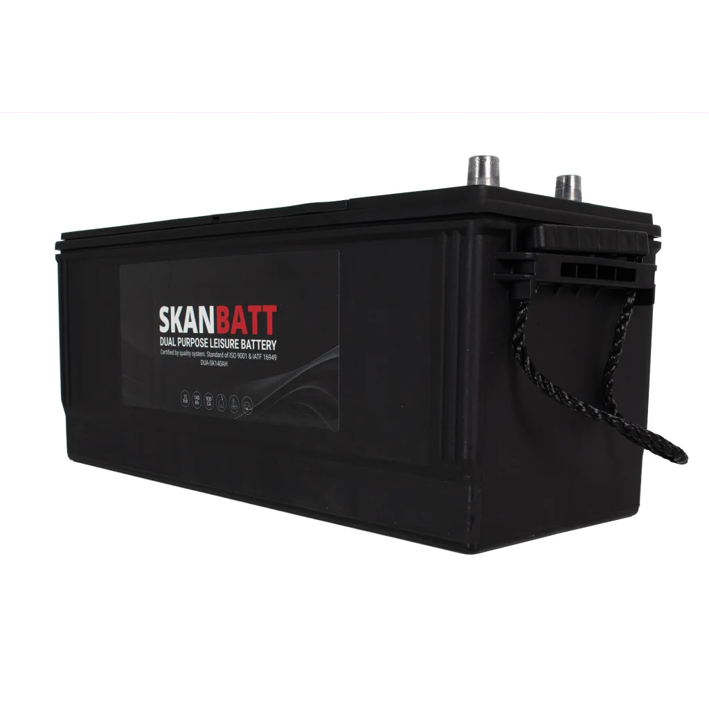 SKANBATT Dual Purpose 12V 140AH  930CA (513x189x223mm) +Vänster