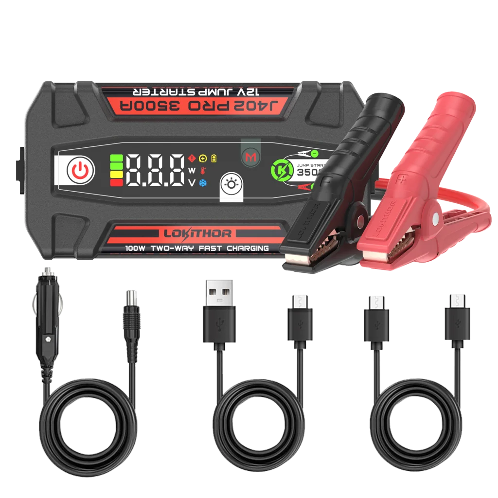 LOKITHOR Lithium Startbooster 12V 3500A