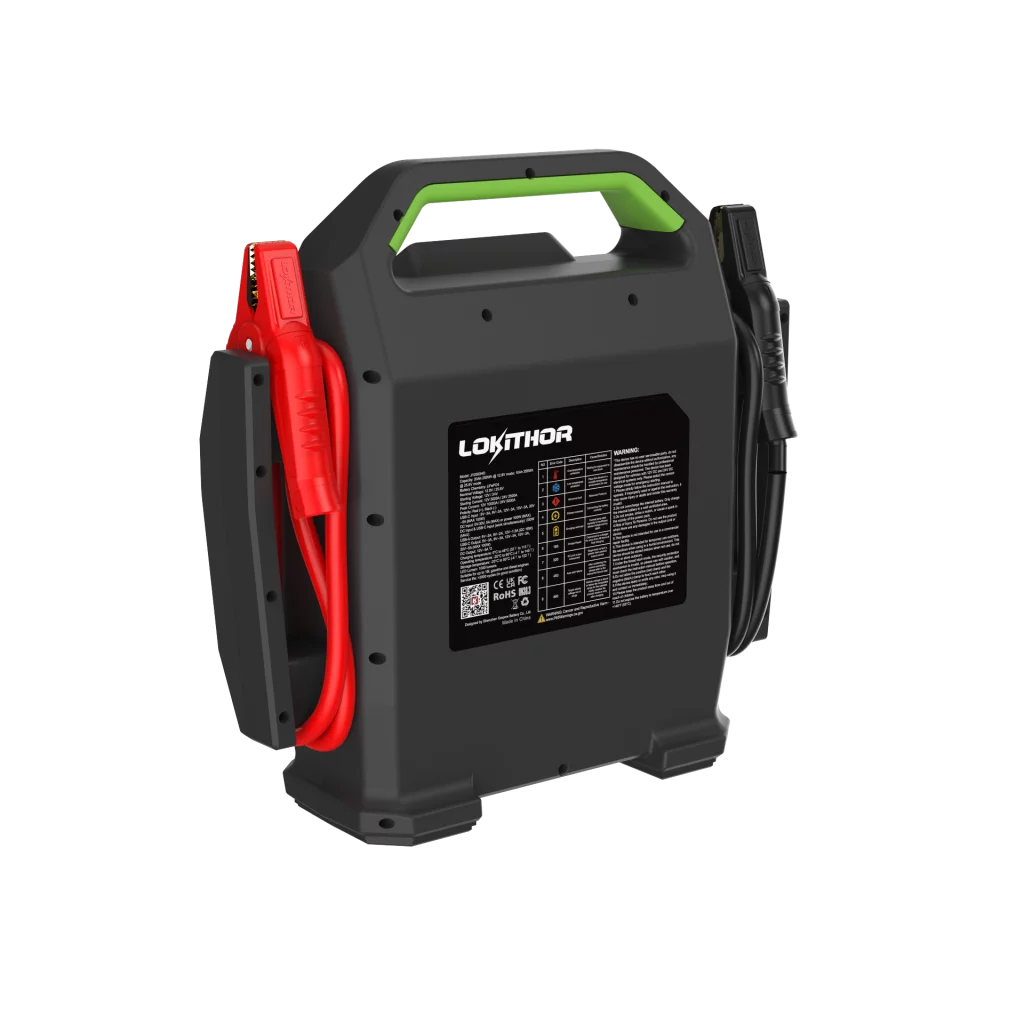 LOKITHOR Lithium Startbooster 12V 10000A och 24V 5000A