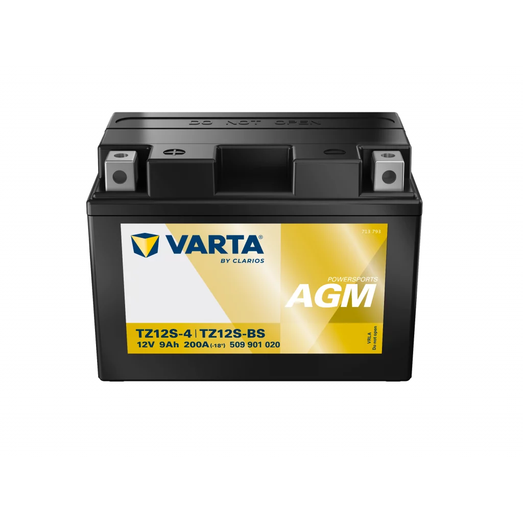 VARTA AGM MC Batteri 12V 9AH 200CCA (150x87x110mm) +vänster TZ12S-BS