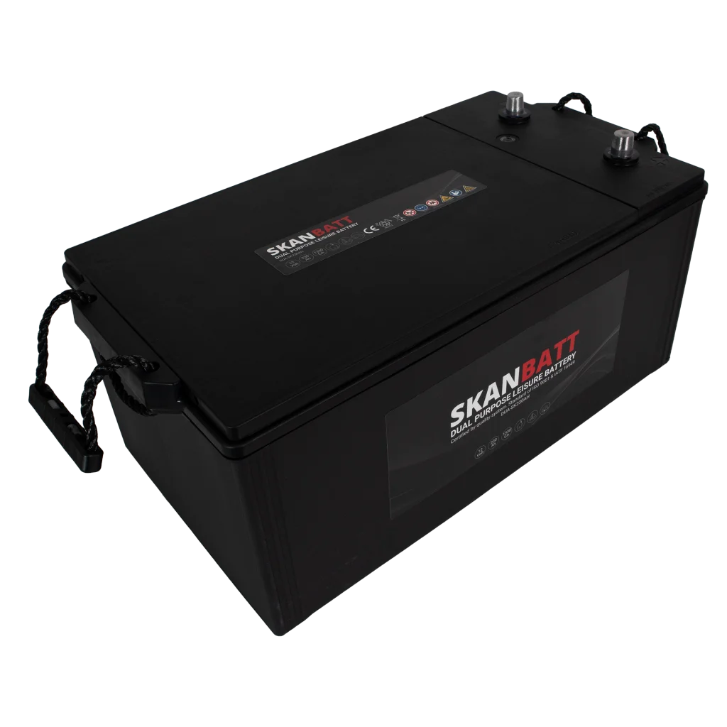 SKANBATT Dual Purpose 12V 230AH  1330CA (513x276x239mm) +Vänster
