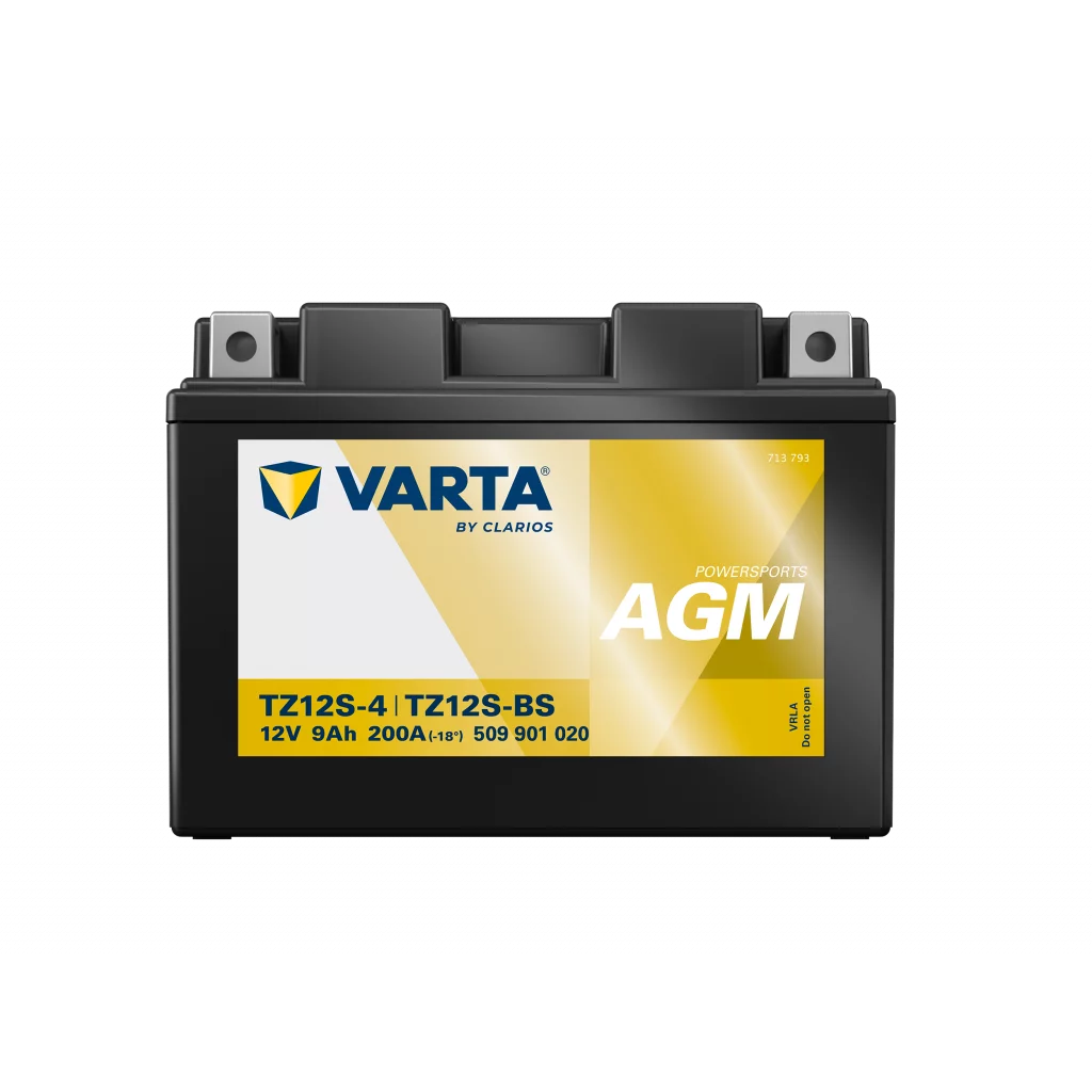 VARTA AGM MC Batteri 12V 9AH 200CCA (150x87x110mm) +vänster TZ12S-BS