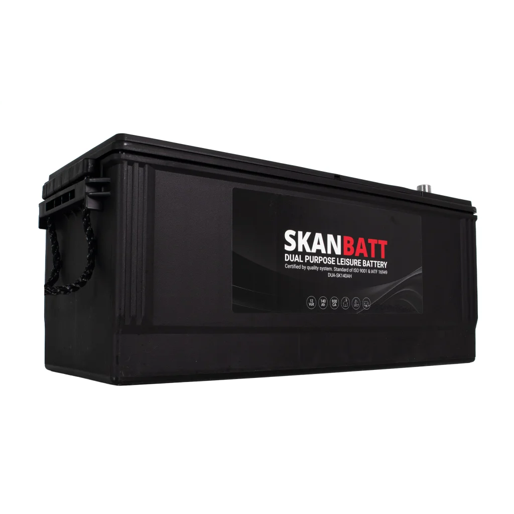 SKANBATT Dual Purpose 12V 140AH  930CA (513x189x223mm) +Vänster