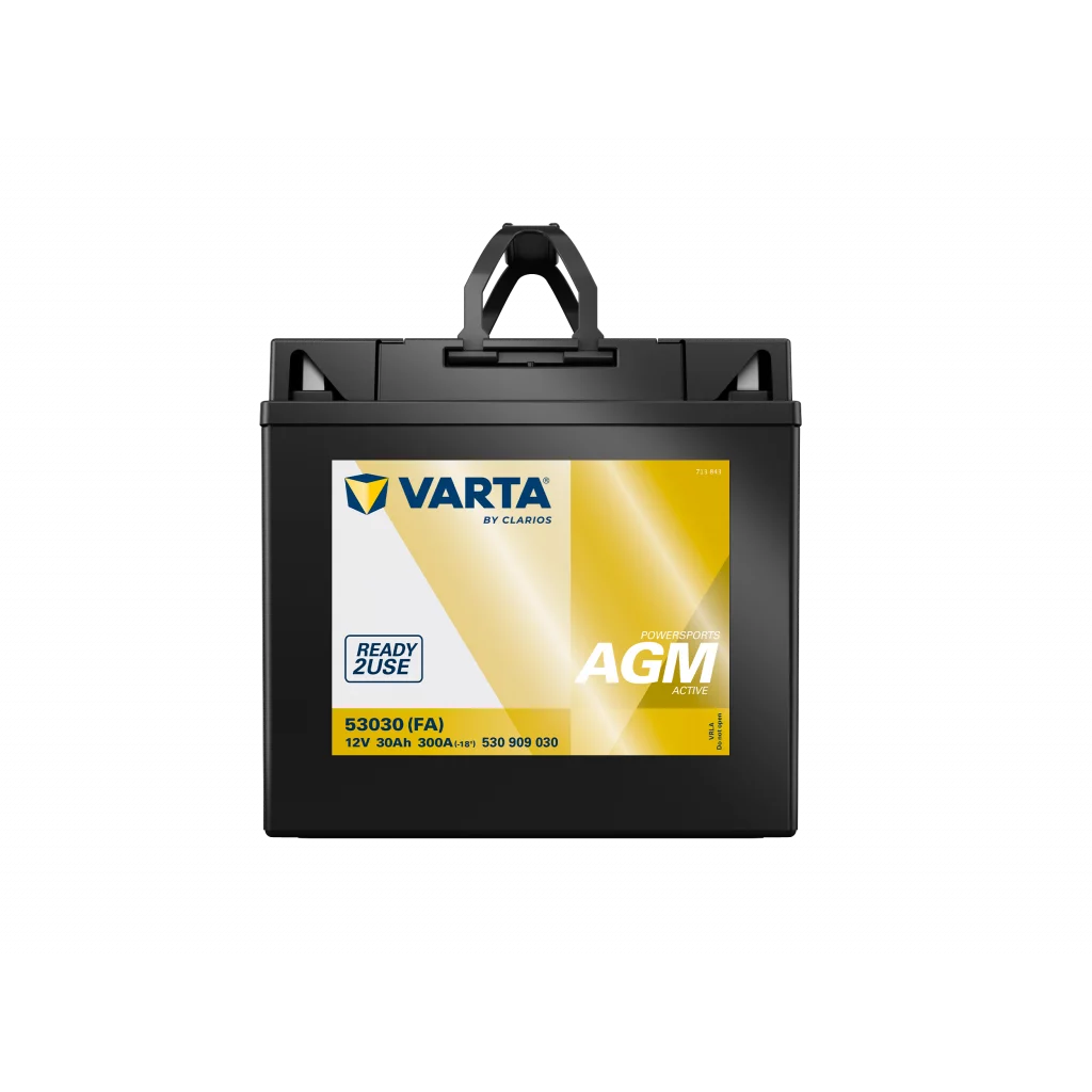 VARTA 53030 (FA) AGM MC Batteri 12V 30AH 300CCA (184x124x170mm) +höger