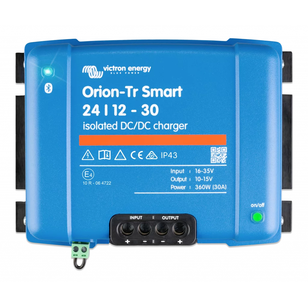 VICTRON Orion TR Smart DC-DC Laddare 24>12V 30A (Galvaniskt isolerad)