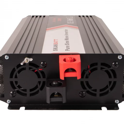 SKANBATT Inverter 12V 3000W (6000W) Ren Sinus med Fjärrkontroll