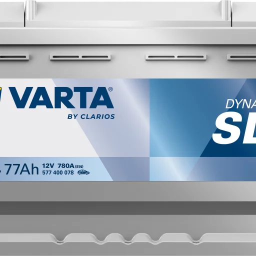 VARTA E44 DYNAMIC SLI Batteri 12V 77AH 780CCA (278x175x190/190mm) +höger