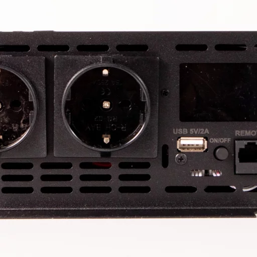 SKANBATT Inverter 24V 3000W (6000W) Ren Sinus m/Trådløs Fjernkontroll