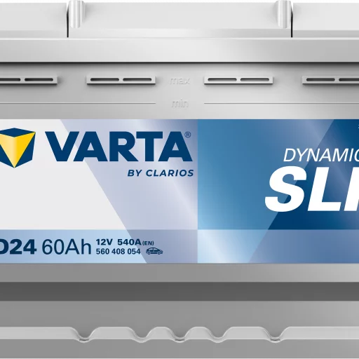 VARTA D24 DYNAMIC SLI 12V 60AH 540CCA (242x175x190/190mm) +höger