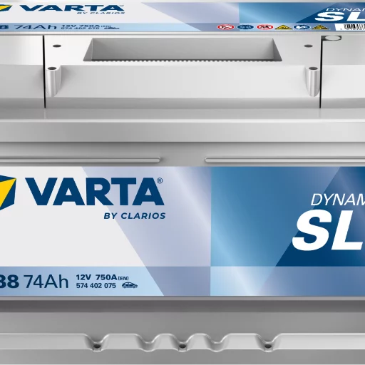 VARTA E38 DYNAMIC SLI Batteri 12V 74AH 750CCA (278x175x175/175mm) +höger