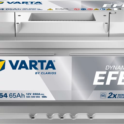 VARTA D54 Blue Dynamic EFB Batteri 12V 65AH 650CCA (278x175x175/175mm) +höger
