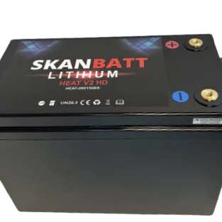 SKANBATT V2 Lithium HEAT Batteri 12V 280AH 150A BMS - Bluetooth
