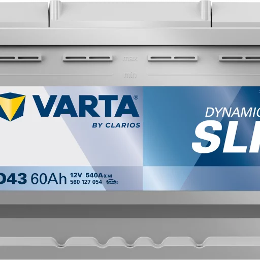 VARTA D43 DYNAMIC SLI Batteri 12V 60AH 540CCA (242x175x190/190mm) +vänster