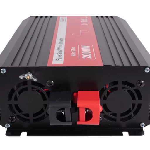 SKANBATT Inverter 12V 2000W Ren Sinus med Brytknapp