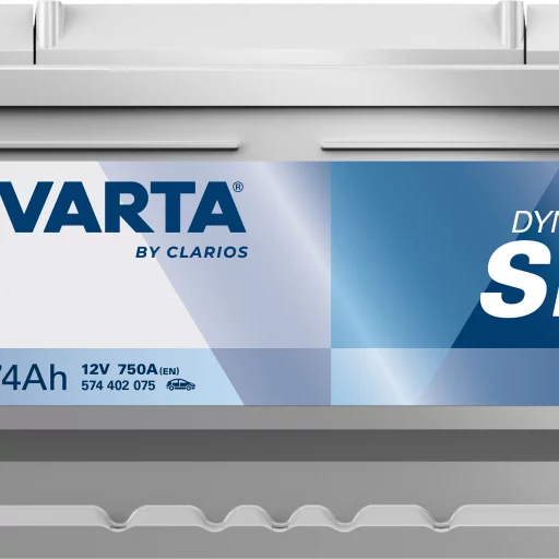 VARTA E38 DYNAMIC SLI Batteri 12V 74AH 750CCA (278x175x175/175mm) +höger