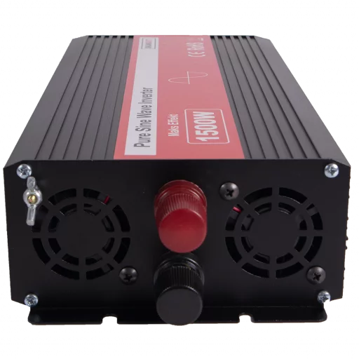 SKANBATT Inverter 12V 1500W Ren Sinus med Brytknapp