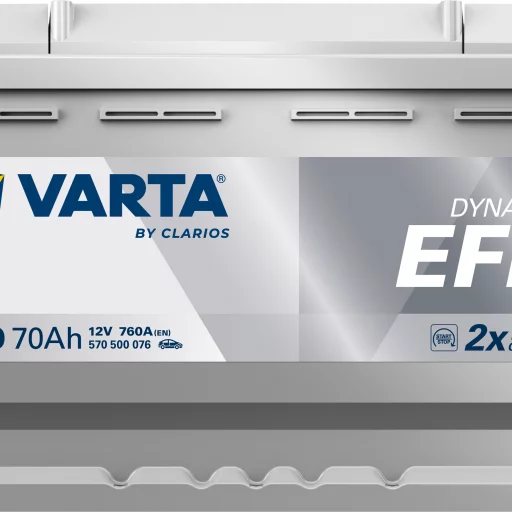 VARTA N70 Dynamic EFB Batteri 12V 70AH 760CCA (278x175x190/190mm) +höger