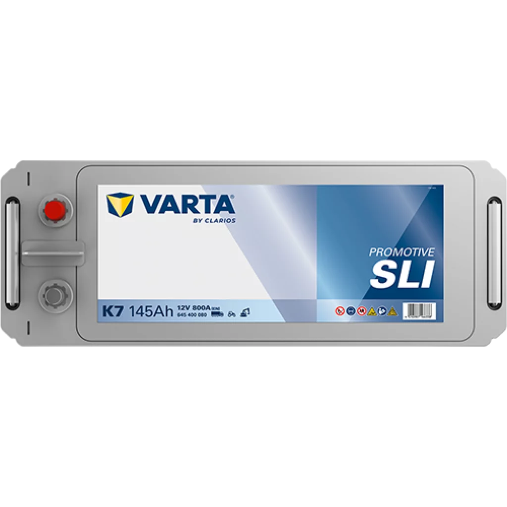 VARTA K7 PROMOTIVE SLI Batteri  12V 145AH 800CCA (513x189x203/223mm) +vänster
