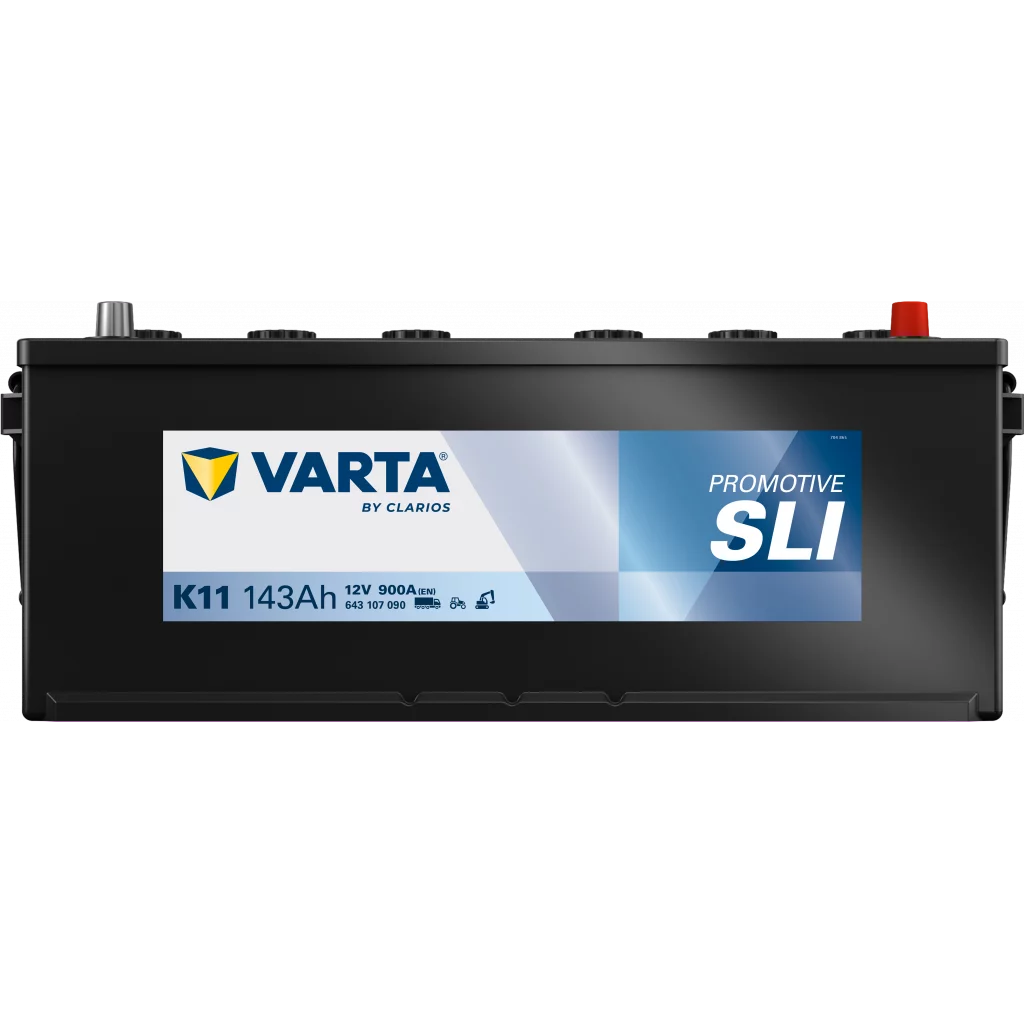 VARTA K11 PROMOTIVE SLI Batteri 12V 143AH 900CCA (508x174x190/205mm) +höger