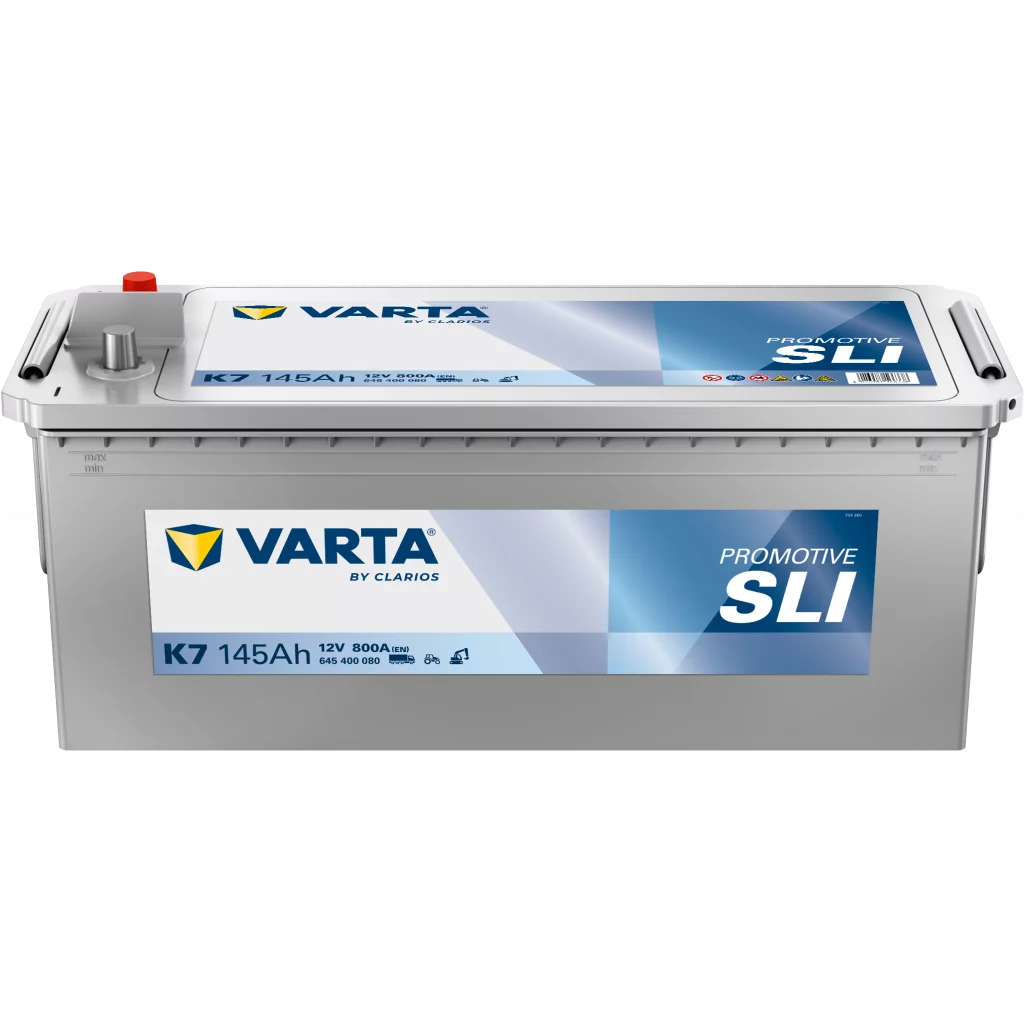 VARTA K7 PROMOTIVE SLI Batteri  12V 145AH 800CCA (513x189x203/223mm) +vänster